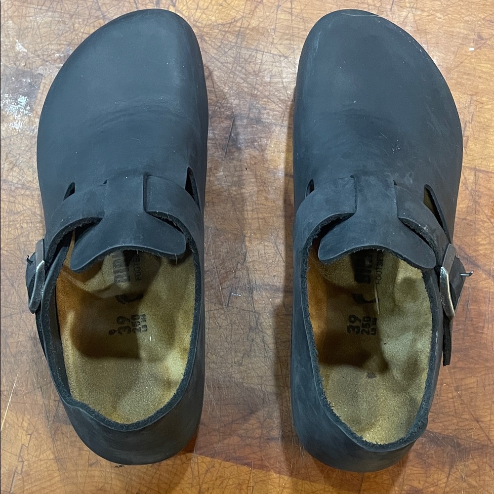 Birkenstock Black Slip-On Loafers